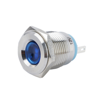 Meilleur prix 16mm LED borne à bêche en métal indicateur lumineux lampe